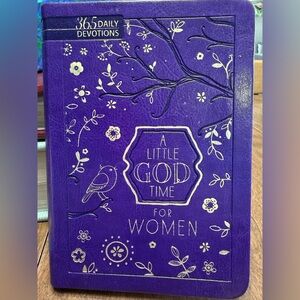 Daily Devotional Purple and Gold